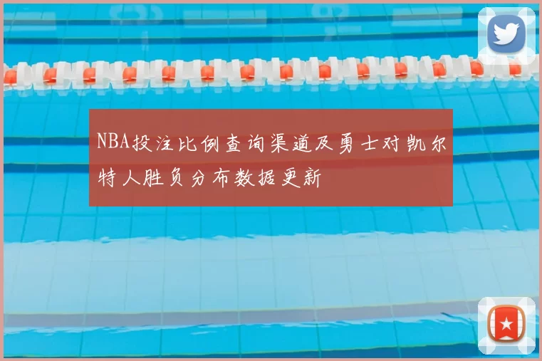 NBA投注比例查询渠道及勇士对凯尔特人胜负分布数据更新