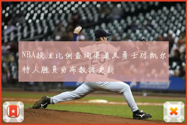 NBA投注比例查询渠道及勇士对凯尔特人胜负分布数据更新